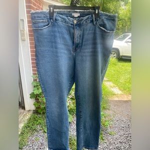 Good American Straight Leg Jeans